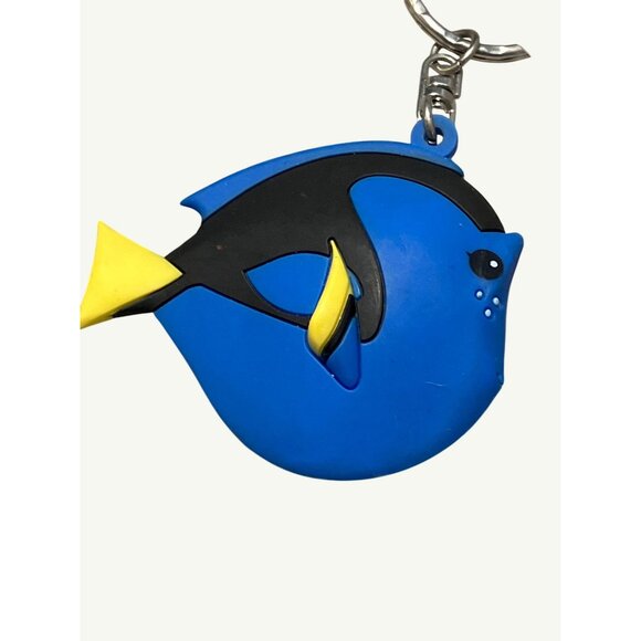 Disney Pixar Finding Dory Blue & Yellow Fish Keychain - Picture 1 of 7